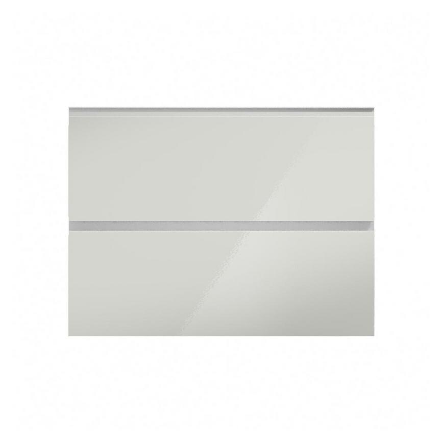 Greenwich Gloss Porcelain 342mm x 1000mm Pan Kitchen Drawer 