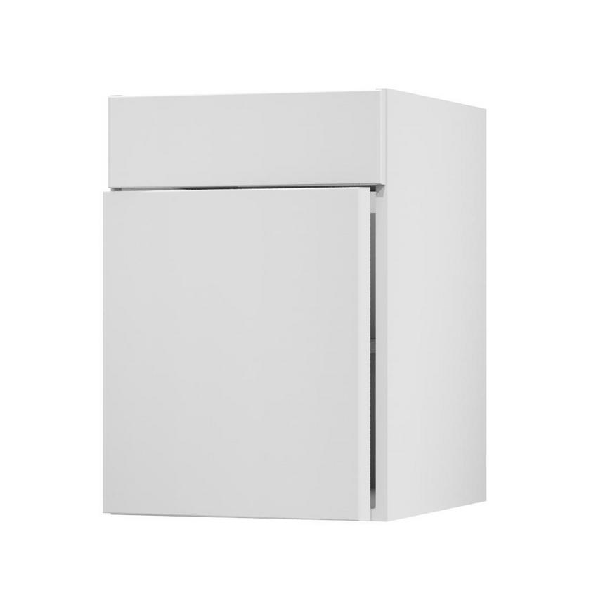 Hockley Mirror Gloss White 500 Standard Door Open