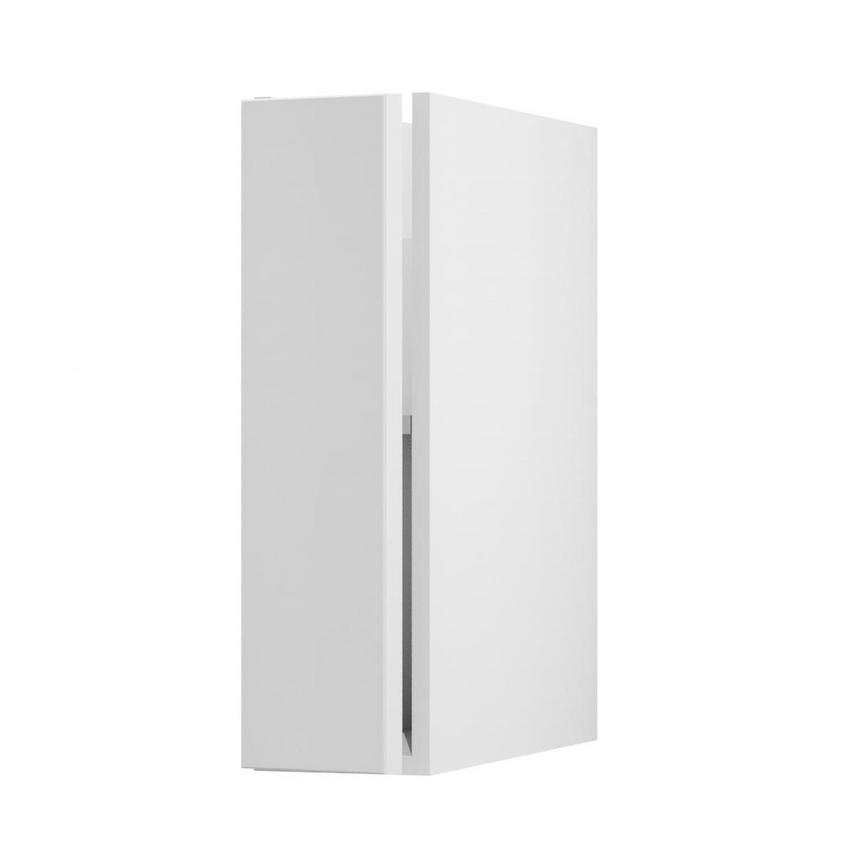 Hockley Mirror Gloss White 200 Pull Out Door Open