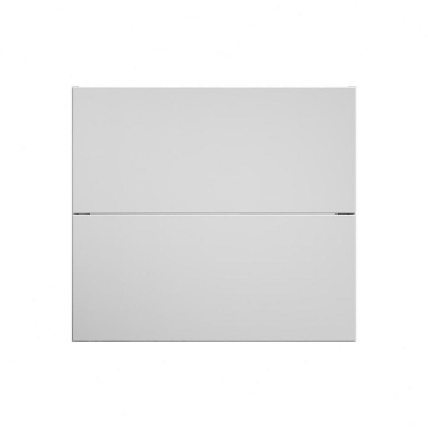 Hockley Mirror Gloss Dove Grey 800 Pan Drawer Door 342mm