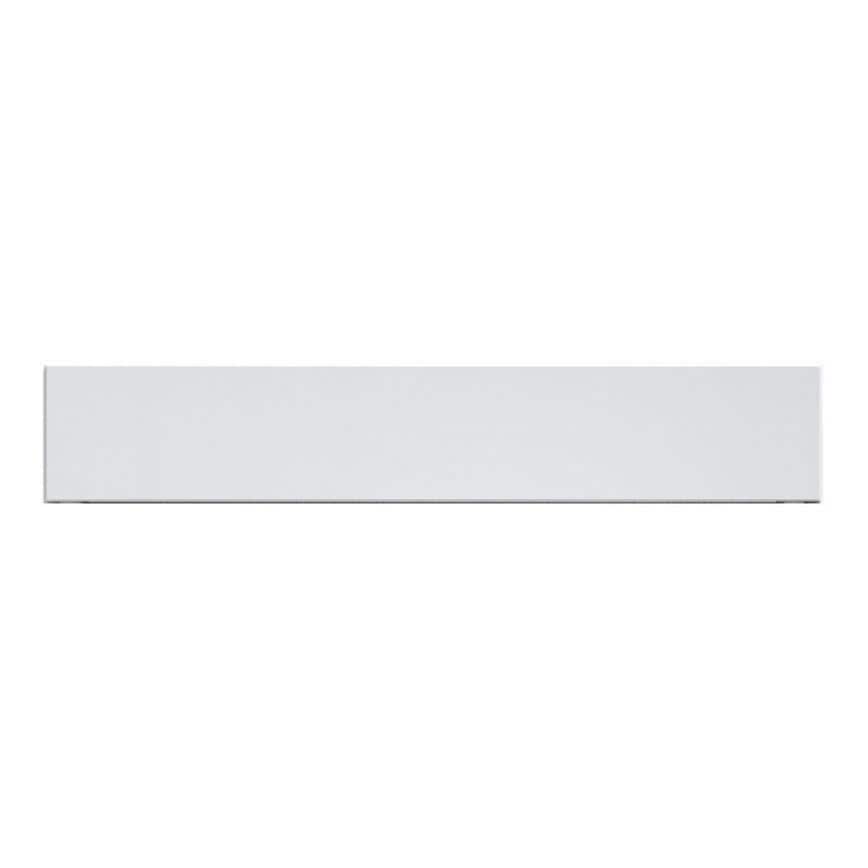 Hockley Mirror Gloss Dove Grey 900 Pan Drawer Door 170mm Cut Out