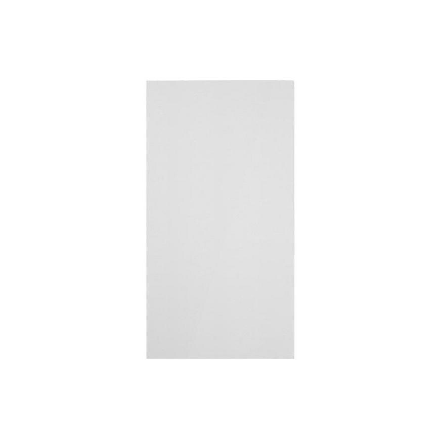 Hockley Mirror Gloss Dove Grey 750mm x 1400mm Tall Larder Door Shown from the Front as a Single Door