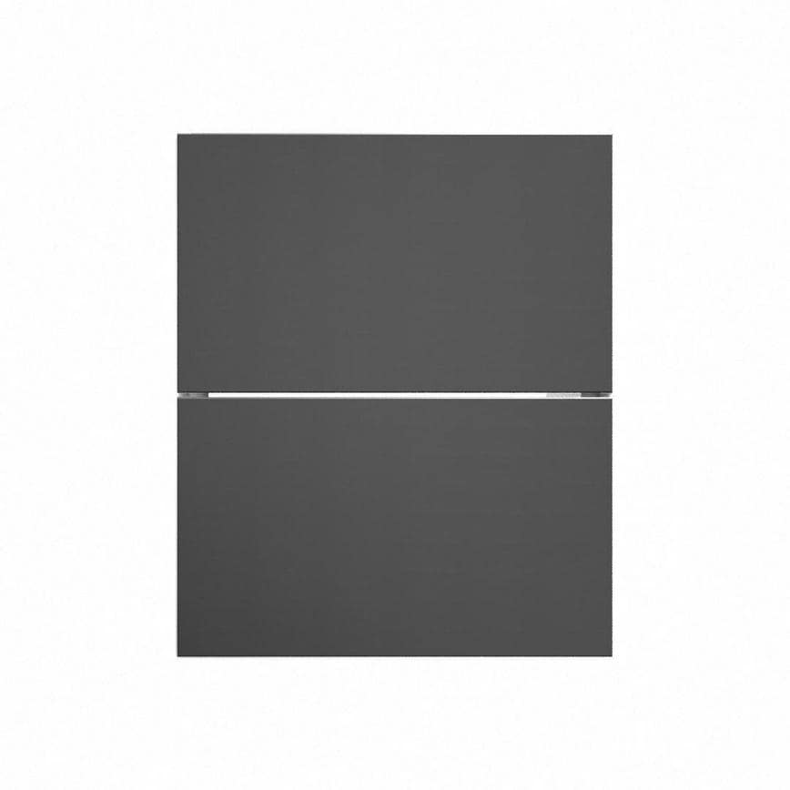 Hockley Super Matt Charcoal 600 Pan Drawer Door 342mm