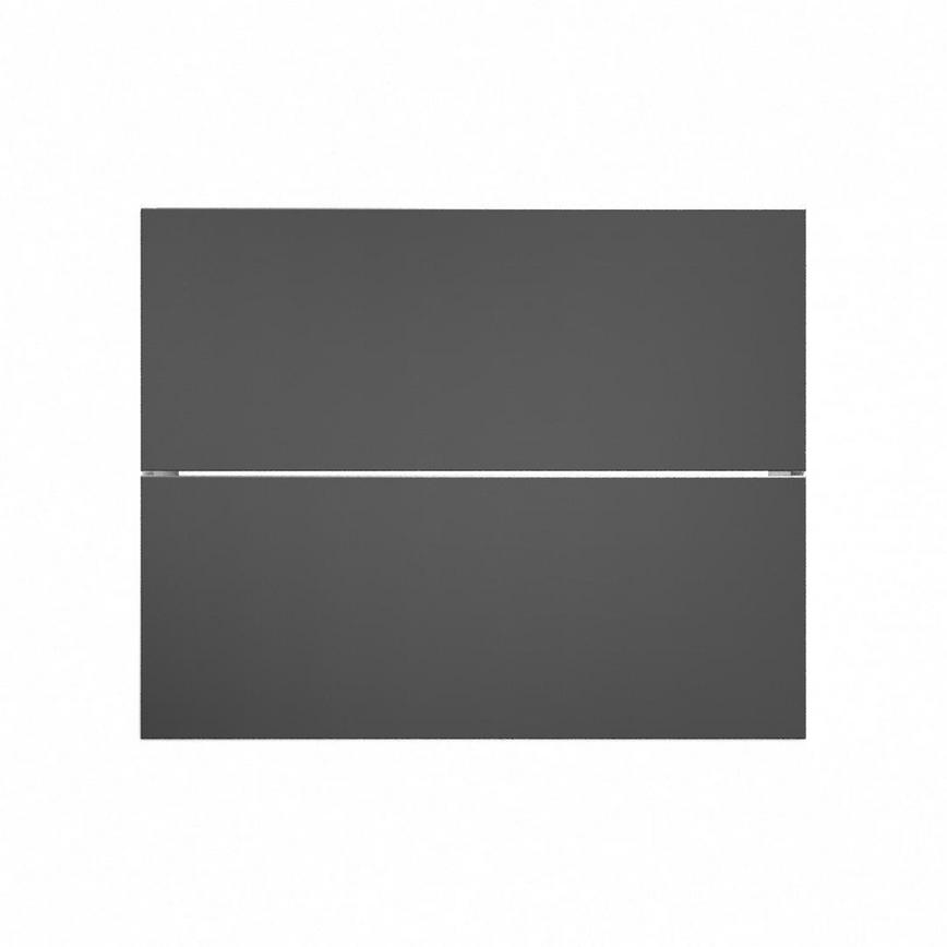 Hockley Super Matt Charcoal 900 Pan Drawer Door 342mm