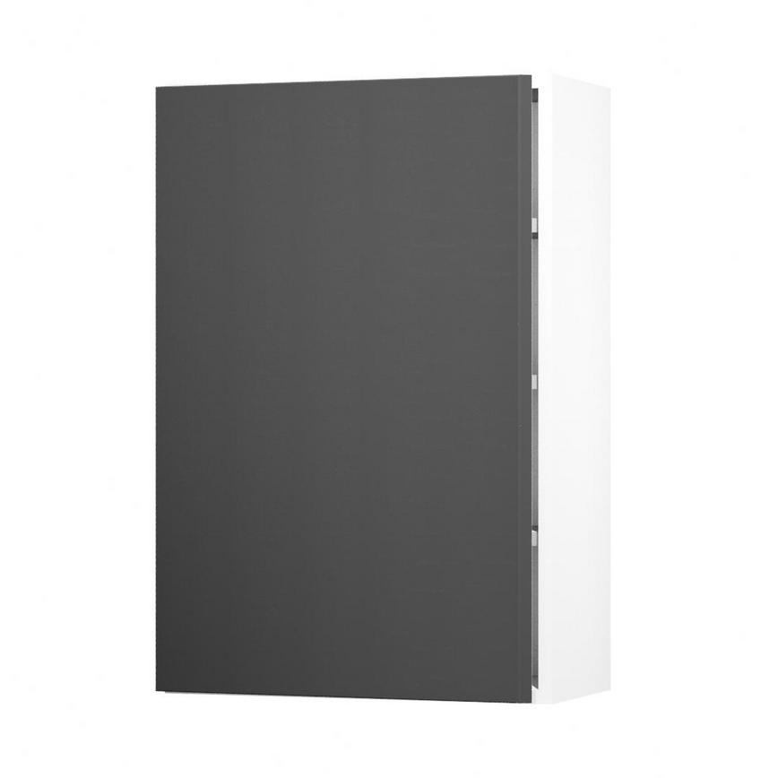 Hockley Super Matt Charcoal 600 Tall Door Open