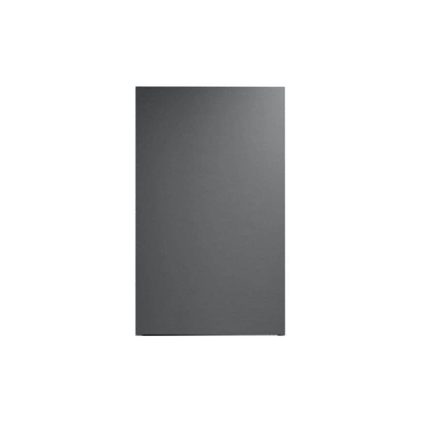 Hockley Super Matt Charcoal 600 Fridge Door Cut Out