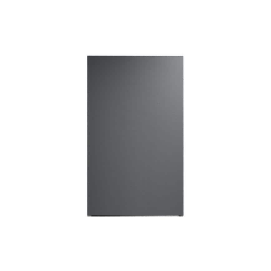 Hockley Super Matt Charcoal 600 Freezer Door Cut Out