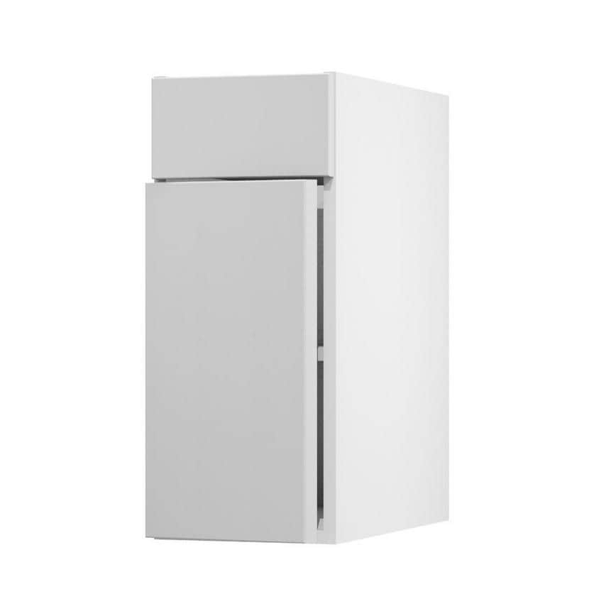 Hockley Super Matt Dove Grey 300 Standard Door Open