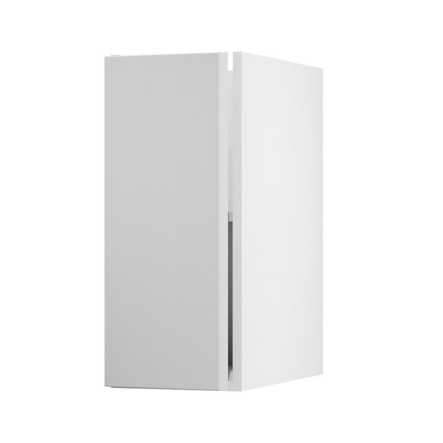 Hockley Super Matt Dove Grey 300 Full Height Door Open