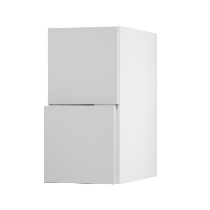 Hockley Super Matt Dove Grey 350 Pan Drawer Door Open 342mm