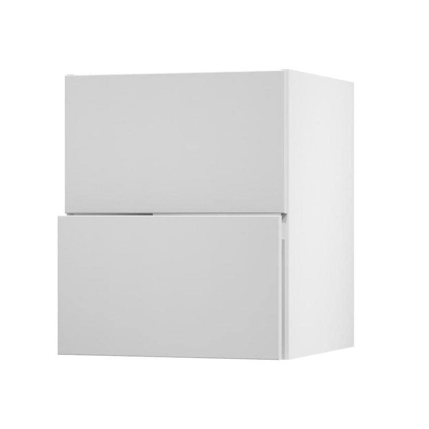 Hockley Super Matt Dove Grey 600 Pan Drawer Door Open 342mm