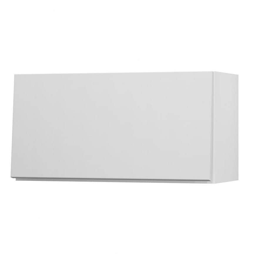 Hockley Super Matt Dove Grey 700 Half Height Door Open