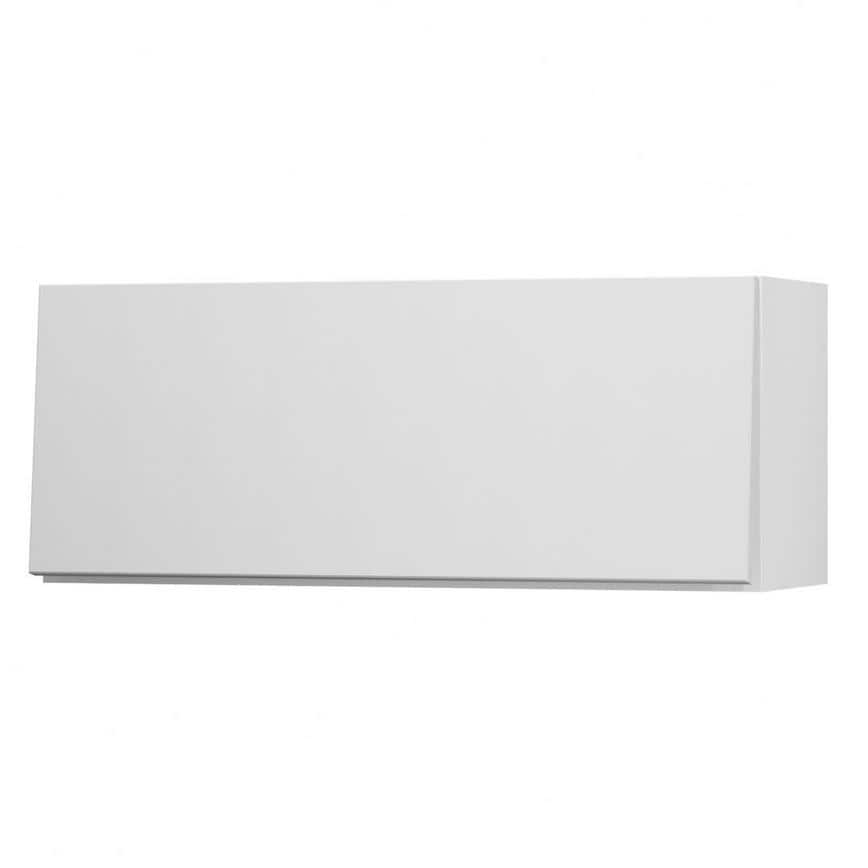 Hockley Super Matt Dove Grey 900 Half Height Door Open