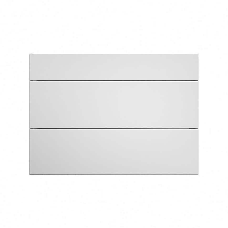 Hockley Super Matt Dove Grey 1000 Fridge Freezer Wall Door