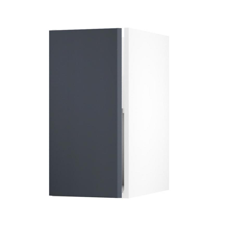 Hockley Super Matt Navy 350 Full Height Door Open