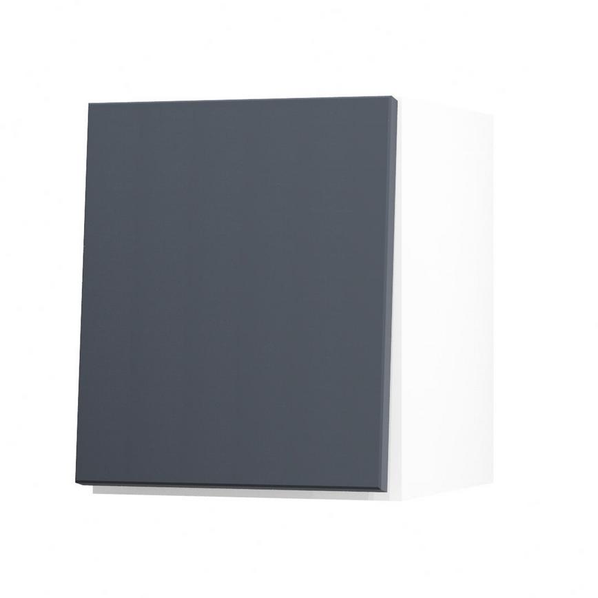 Hockley Super Matt Navy 300 Half Height Door Open