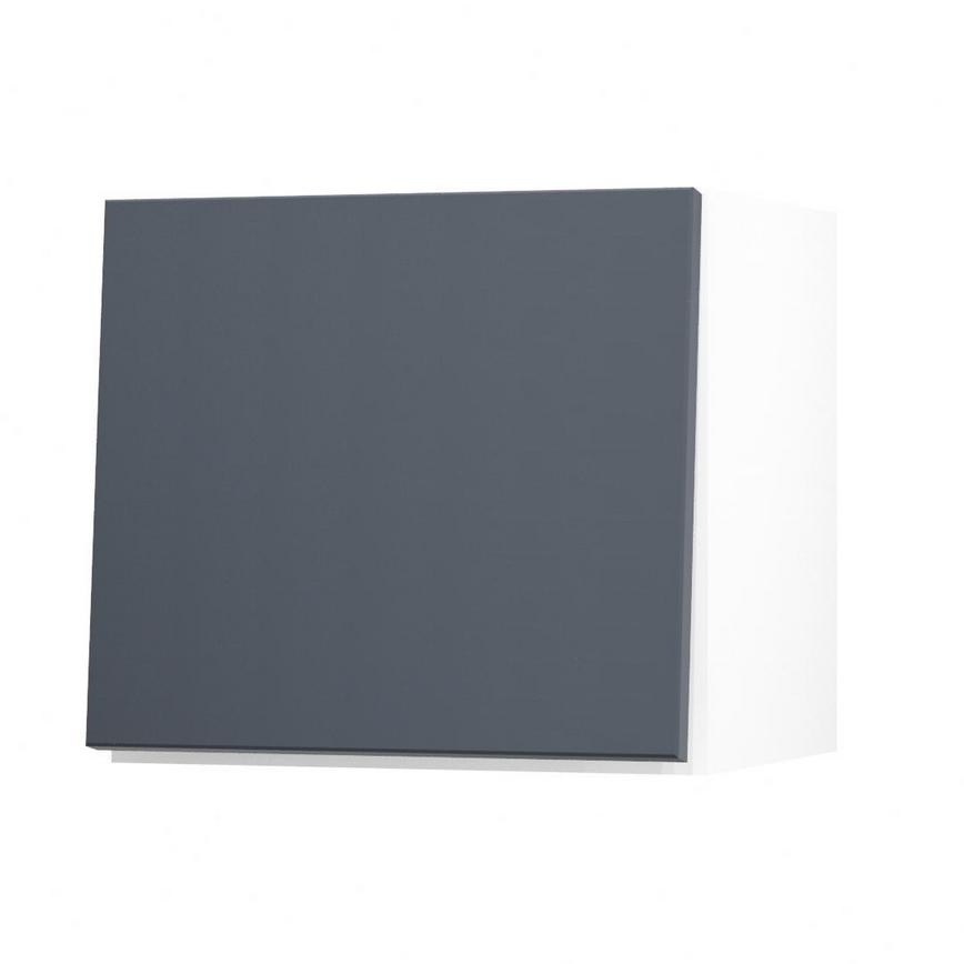 Hockley Super Matt Navy 400 Half Height Door Open