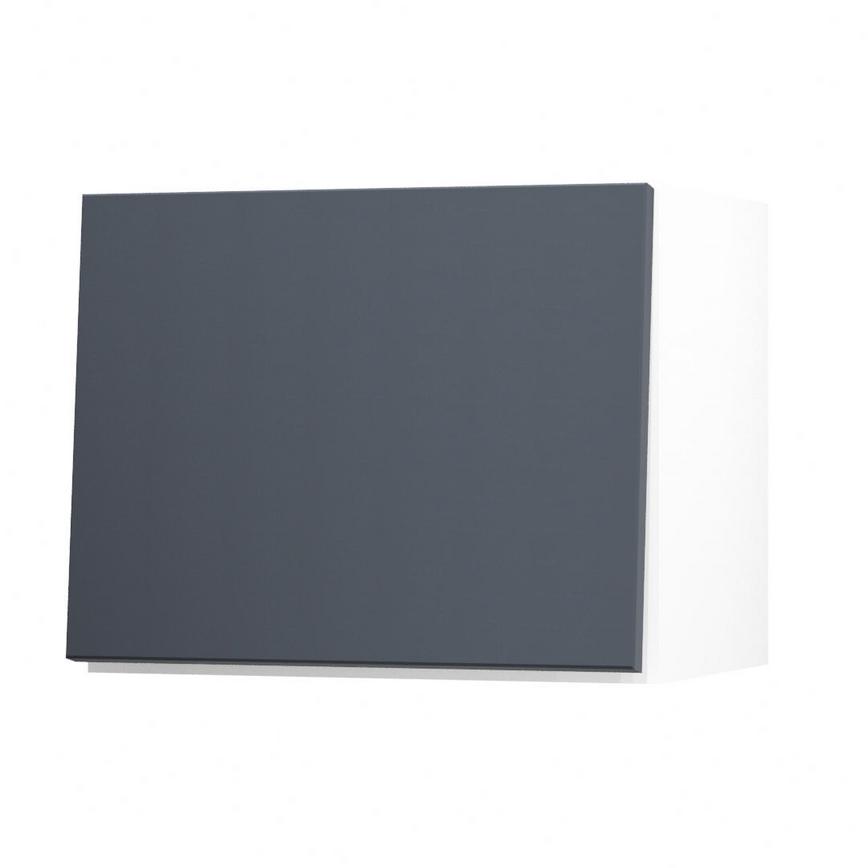 Hockley Super Matt Navy 450 Half Height Door Open