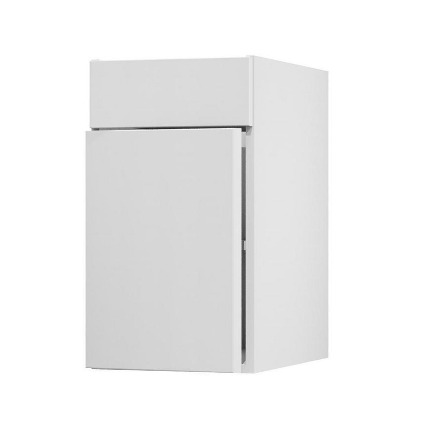 Hockley Super Matt White 400 Standard Door Open