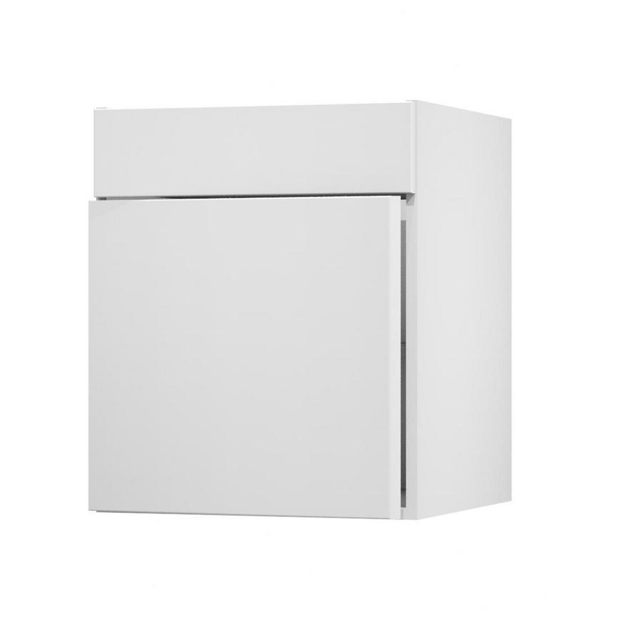 Hockley Super Matt White 600 Standard Door Open