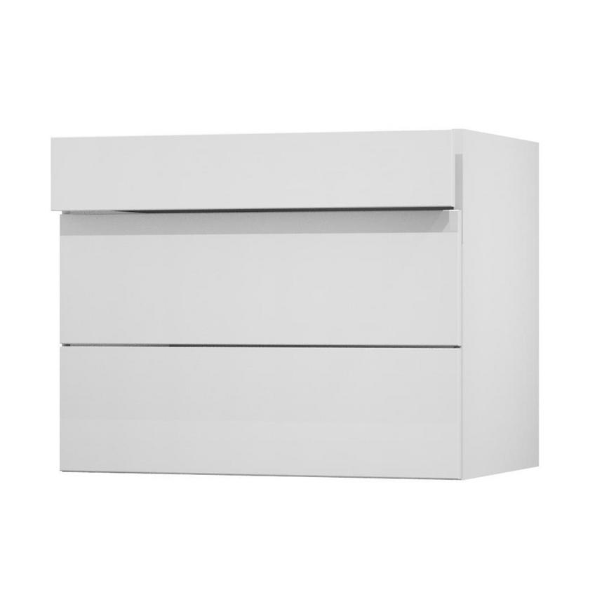 Hockley Super Matt White 900 Drawer Door Open