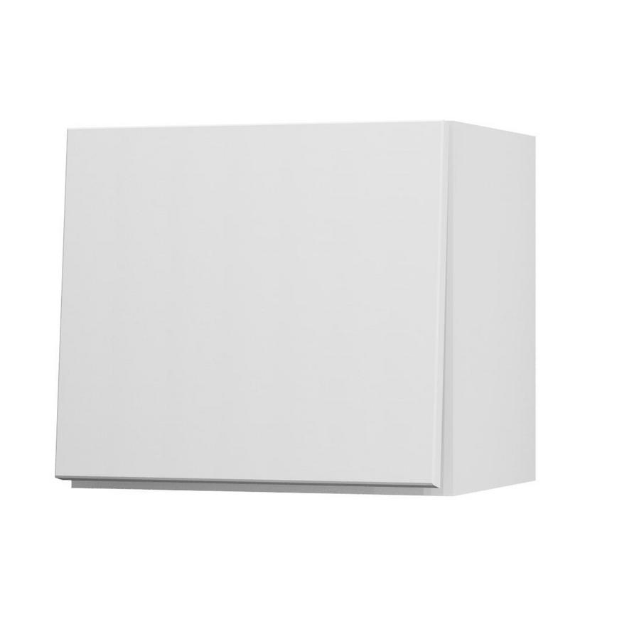 Hockley Super Matt White 400 Half Height Door Open