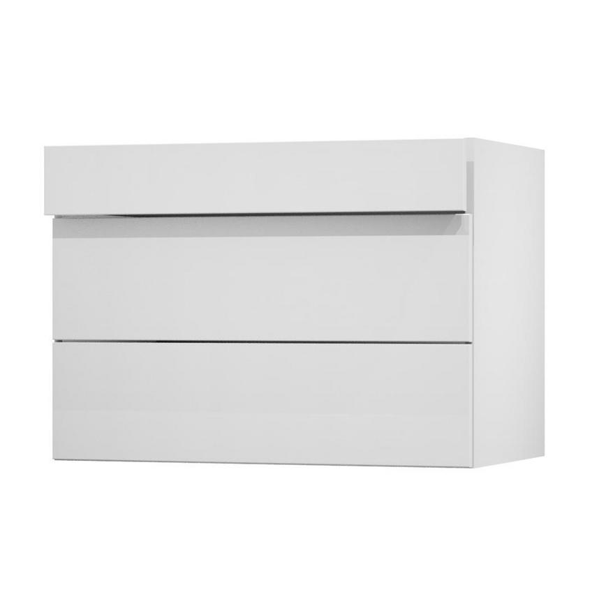 Hockley Super Matt White 1000 Drawer Door Open