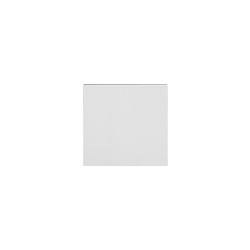 Hockley Super Matt White 750mm x 720mm Tall Larder Door Shown from the Front as a Single Door