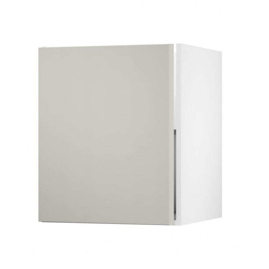 Hockley Super Matt Sandstone 600 Full Height Door Open