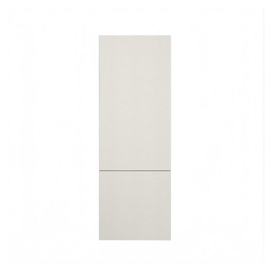 Hockley Super Matt Sandstone 750mm x 720mm Tall Larder Door Shown from the Front as part of a Larder Unit or Fridge Freezer Tower