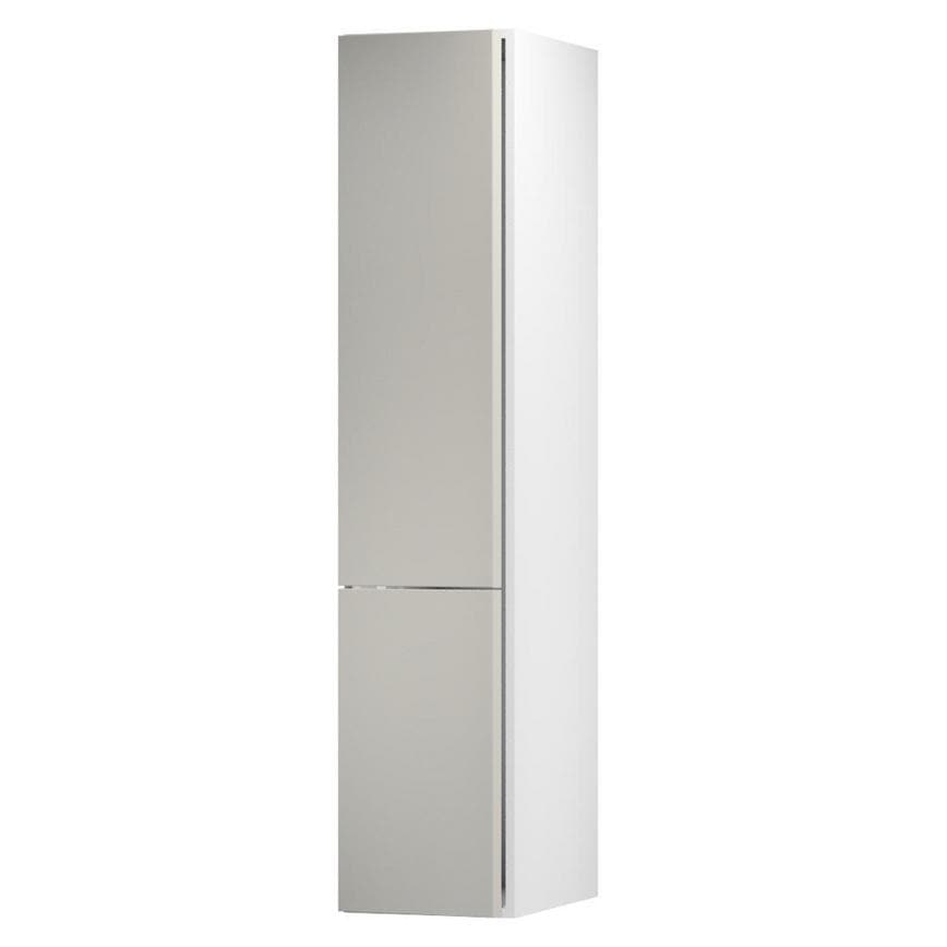 Hockley Mirror Gloss Sandstone 400 Larder Door Open