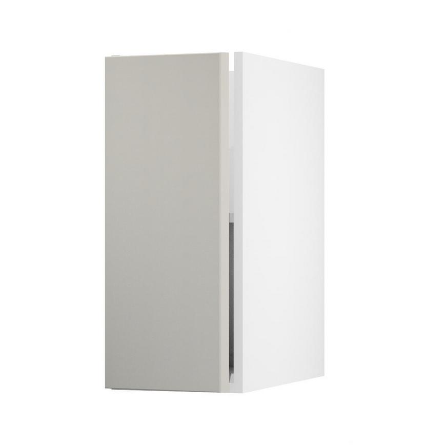 Hockley Mirror Gloss Sandstone 300 Full Height Door Open