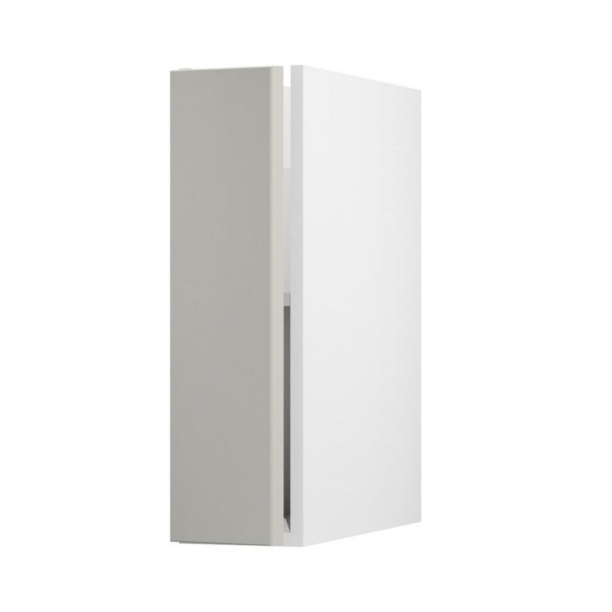 Hockley Mirror Gloss Sandstone 200 Pull Out Door Open