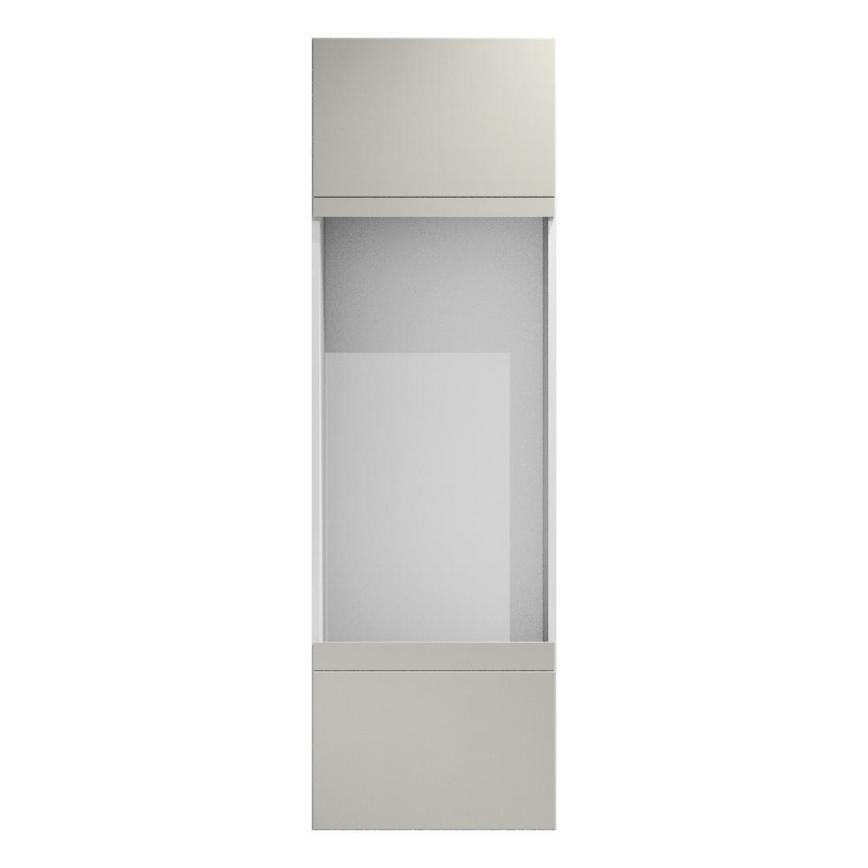 Hockley Mirror Gloss Sandstone Appliance Tower Fascia Door 67mm