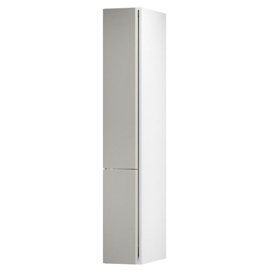 Hockley Mirror Gloss Sandstone 300 Larder Door Open
