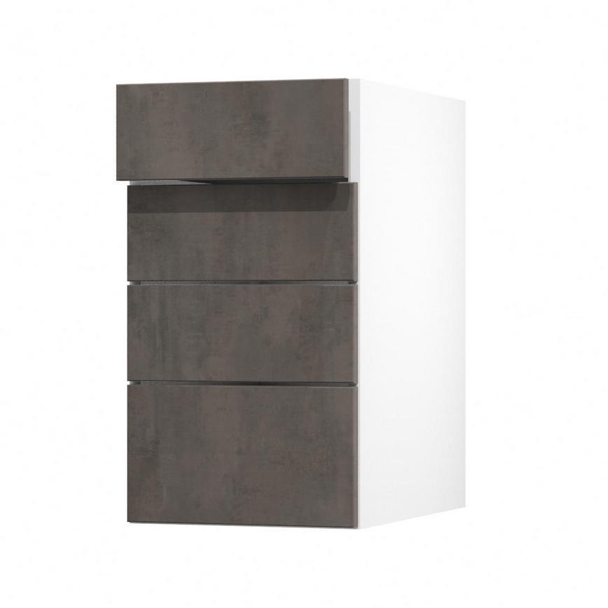Hockley Bronze Dark Stone 400 Drawer Open
