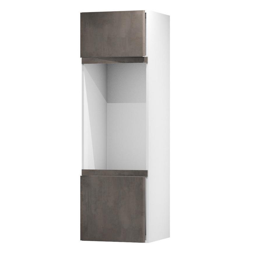 Hockley Bronze Dark Stone 600 Appliance Tower (600) Door Open