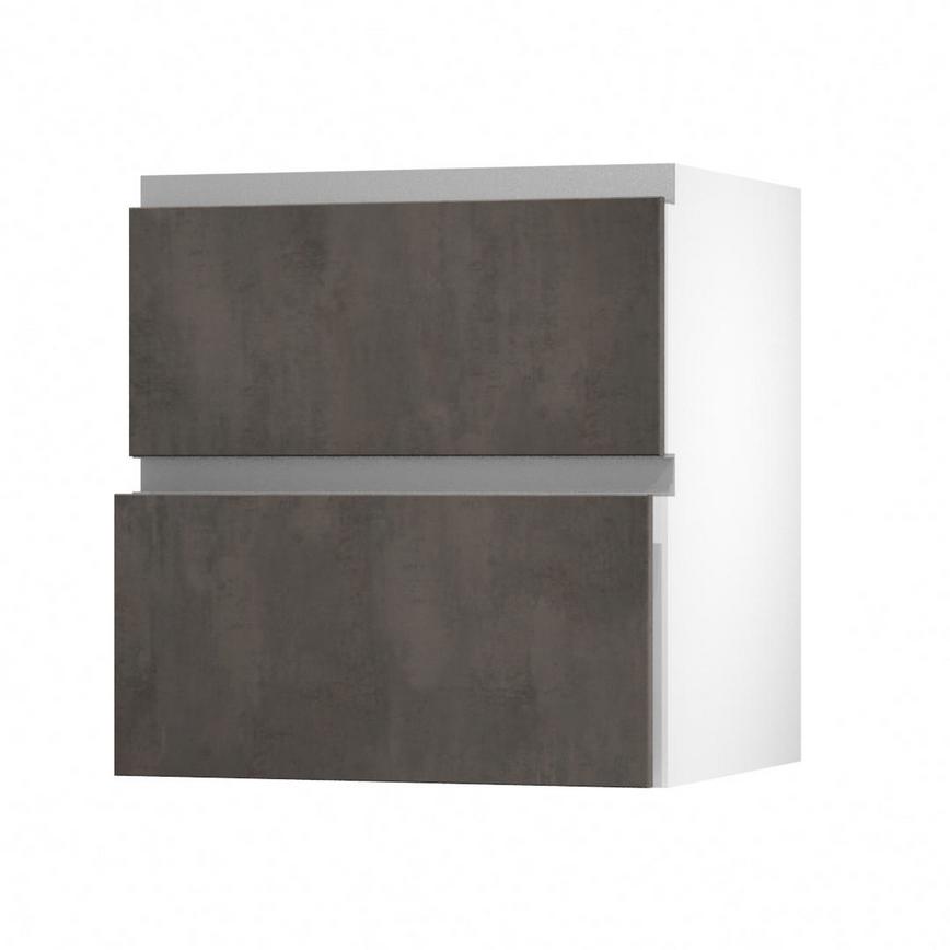 Hockley Bronze Dark Stone 700 Pan Drawer (342mm) Open