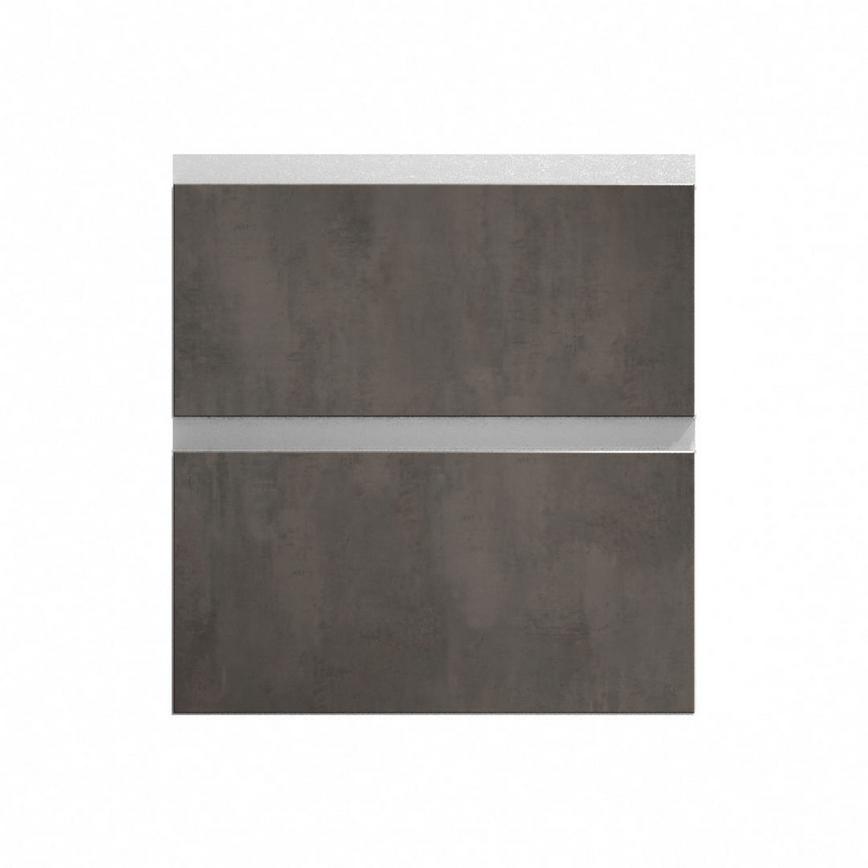Hockley Bronze Dark Stone 700 Pan Drawer (342mm) Front