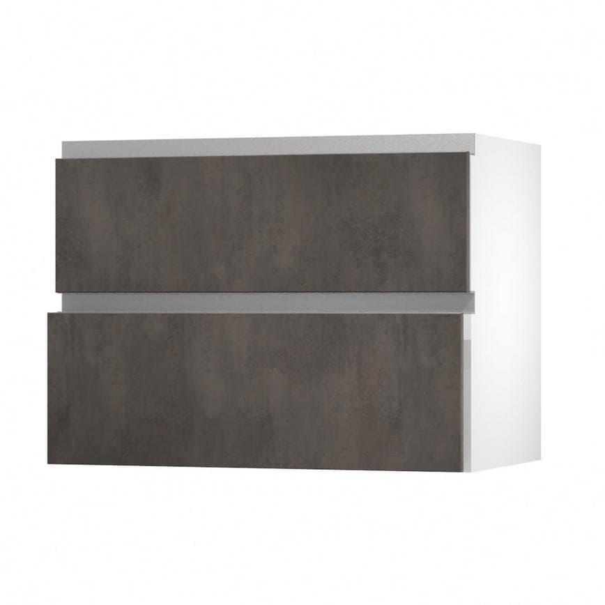 Hockley Bronze Dark Stone 1000 Pan Drawer (342mm) Open