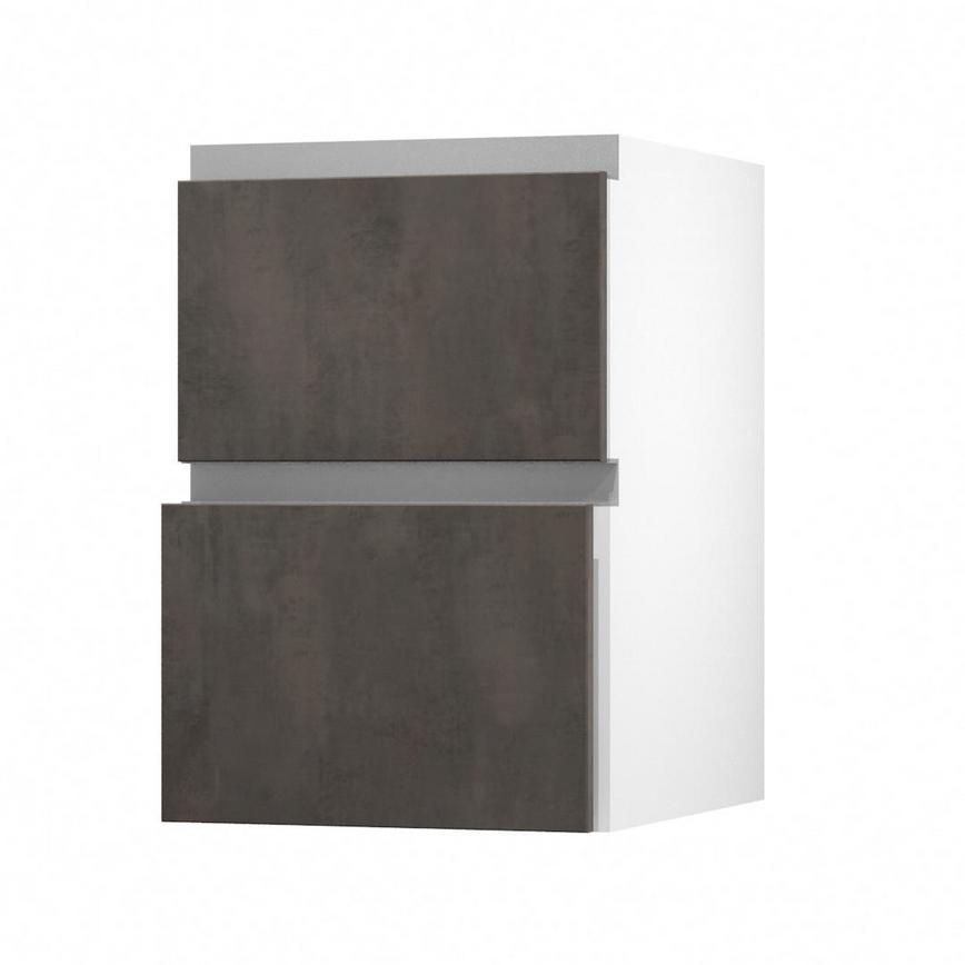 Hockley Bronze Dark Stone 500 Pan Drawer (342mm) Open