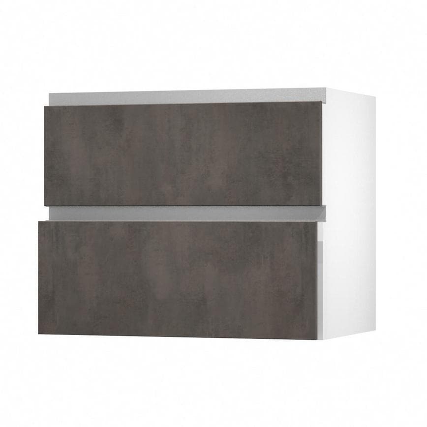 Hockley Bronze Dark Stone 900 Pan Drawer (342mm) Open