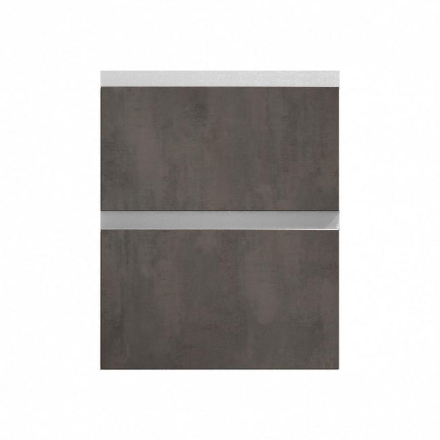 Hockley Bronze Dark Stone 600 Pan Drawer (342mm) Front