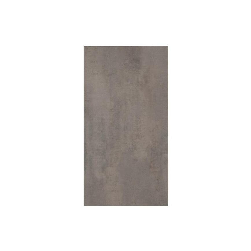 Hockley Textured Dark Stone 750mm x 1400mm Tall Larder Door Shown from the Front as a Single Door