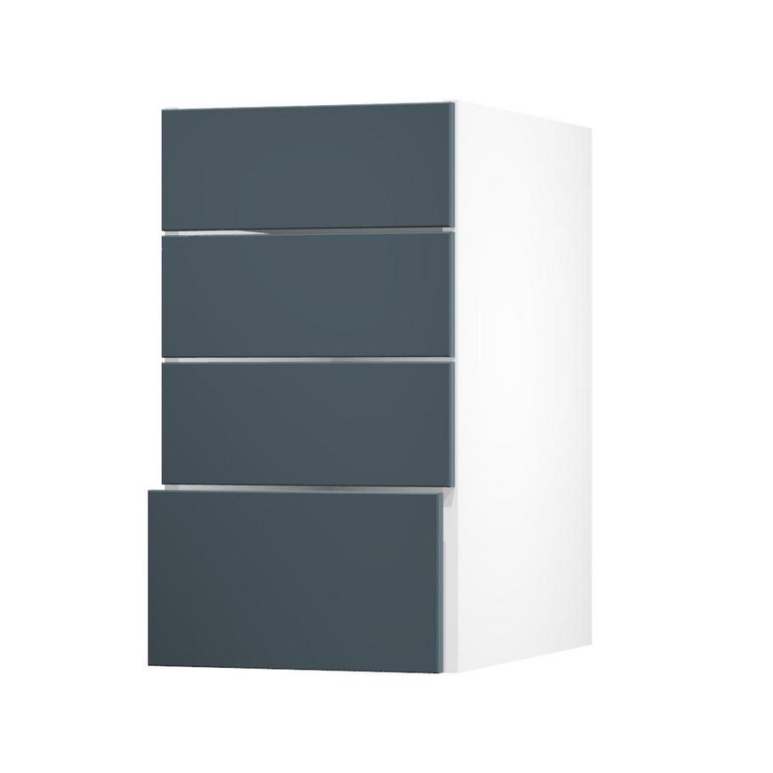 Hockley Marine Blue 400 Deep Drawer Door Open