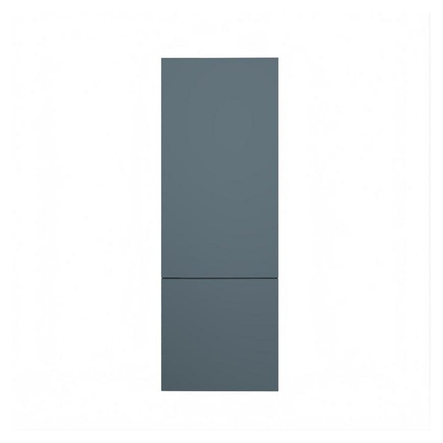 Hockley Super Matt Marine Blue 750mm x 1400mm Tall Larder Door Shown Closed as part of a Full Larder Unit or Fridge Freezer Tower