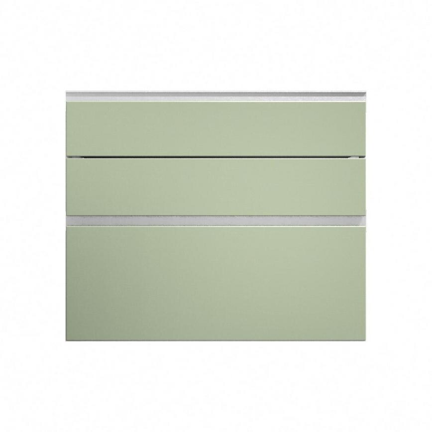 Hockley Super Matt Reed Green 900 Pan Drawer Door 170mm