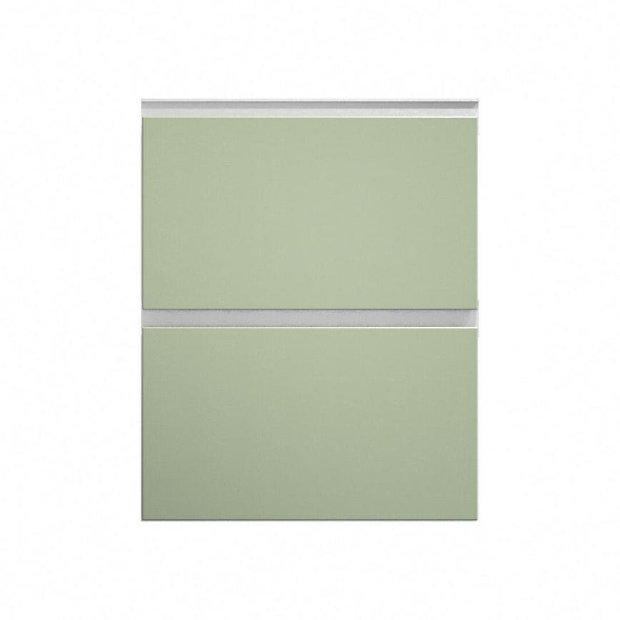 Hockley Super Matt Reed Green 600 Pan Drawer Door 342mm