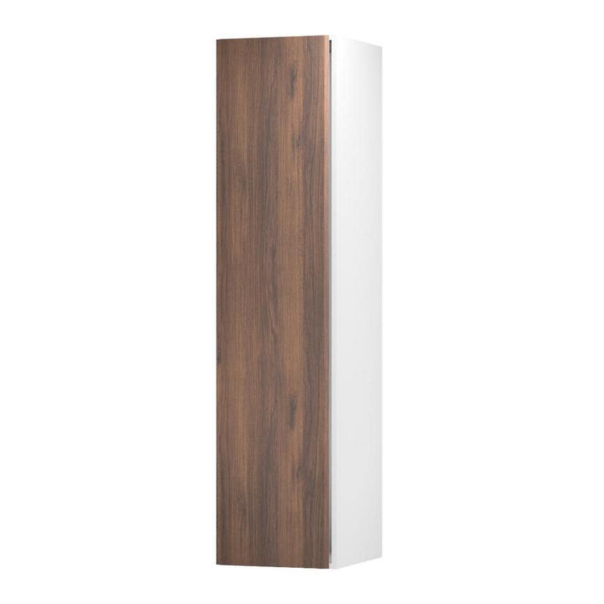 Hockley Walnut 500 Tall (2118) Larder Door Open