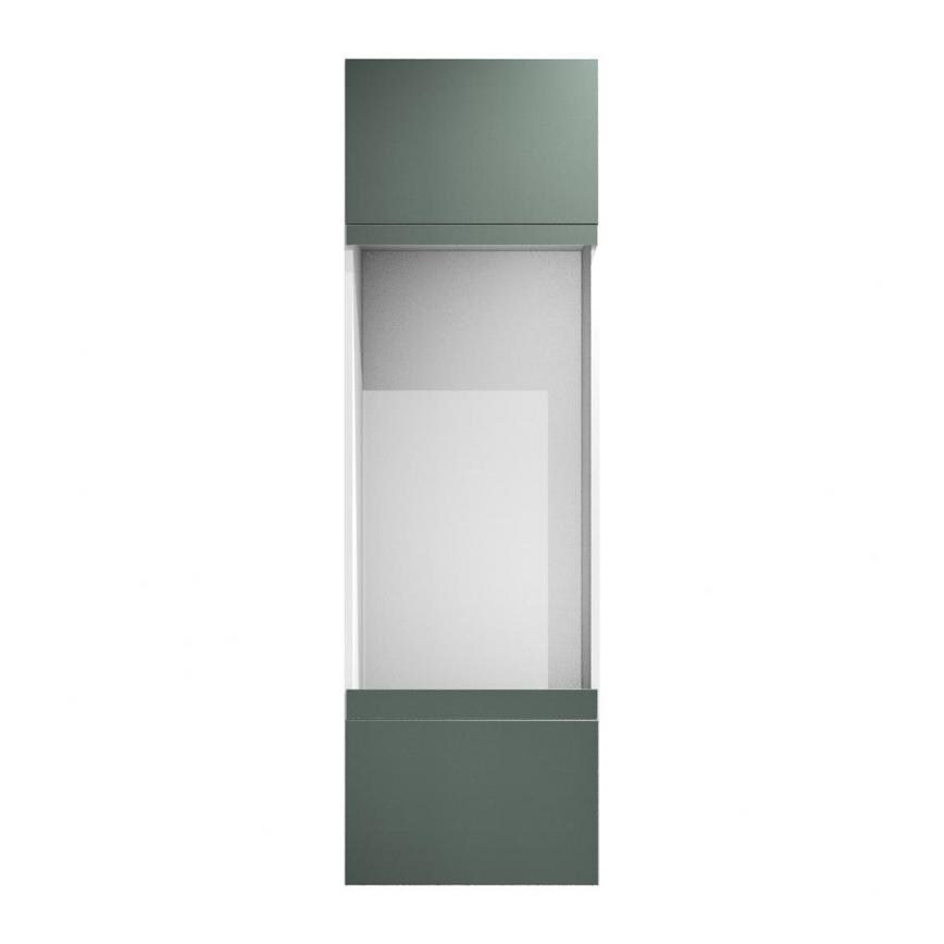 Hockley Super Matt Fir Green Appliance Tower Fascia Door 67mm